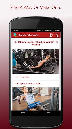Gym Member's App screenshot 3