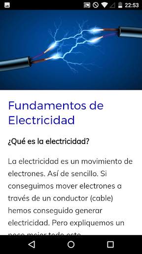 Curso de Electricidad screenshot 2