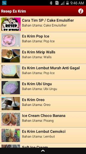 Resep Es Krim screenshot 1