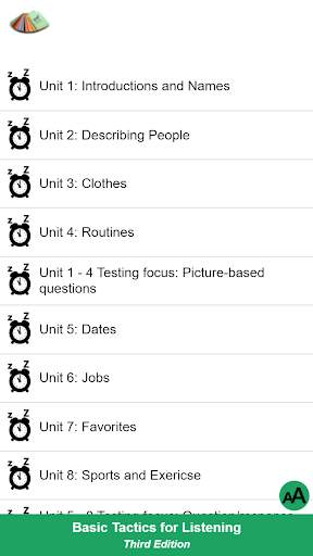 Basic Tactics for Listening, 3rd Edition screenshot 1