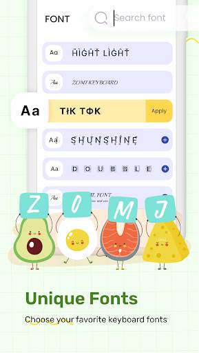 Emoji Keyboard & Fonts: Zomj screenshot 4