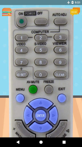 Remote Control For Projector screenshot 1