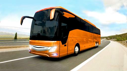 Bus Simulator Coach bus drive screenshot 1