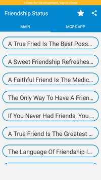 Friendship Status screenshot 1