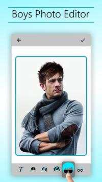 Boys Photo Editor 2 تصوير الشاشة