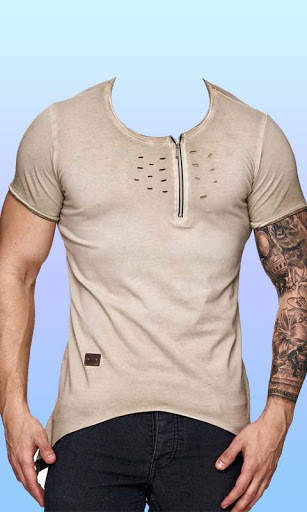 Man T-Shirt Photo Suit : Man T-Shirt Photo Editor screenshot 1