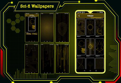 Classic launcher - App lock screenshot 7