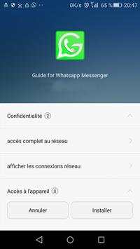 Guide Whatsapp messenger 2017 screenshot 3