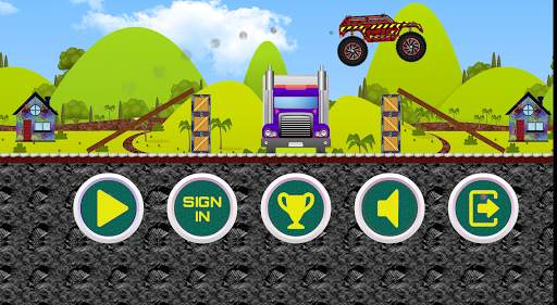 Monster Truck Games - Stunt Driving Games screenshot 8