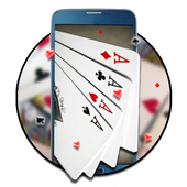 Rummy cards Live wallpaper أيقونة