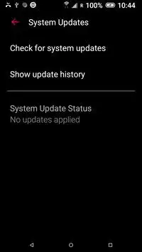 System Update screenshot 2