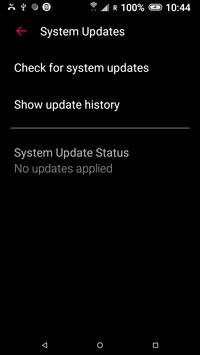 System Update screenshot 2
