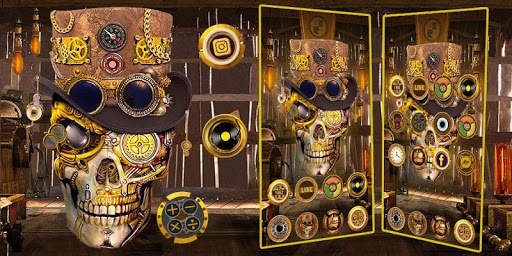 Metal Skull Head Themes Live Wallpapers screenshot 4