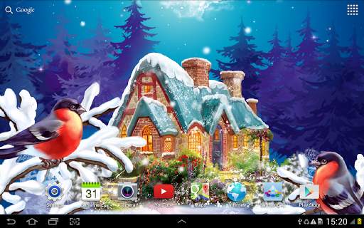 Winter Landscape Wallpaper 8 تصوير الشاشة