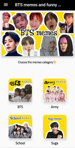 BTS memes and funny moments screenshot 1