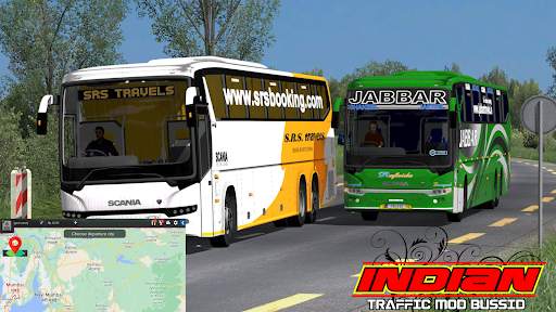 Indian Traffic Mod Bussid screenshot 2