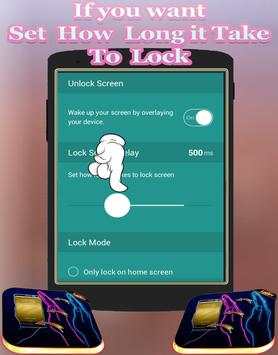 Wave Air Lock Gold Screen lock / Unlock screenshot 3