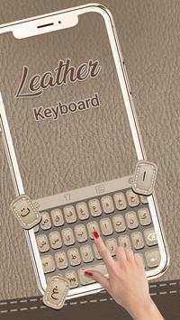 Arabic Luxury Leather keyboard Theme screenshot 1