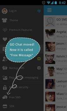 GO SMS Pro Free Message Plugin 4 تصوير الشاشة