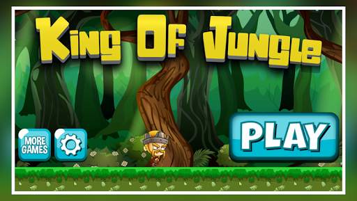Angry King of Jungle – Jungle Run Adventure Game screenshot 1