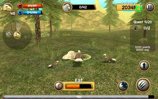 Wild Eagle Sim 3D screenshot 5