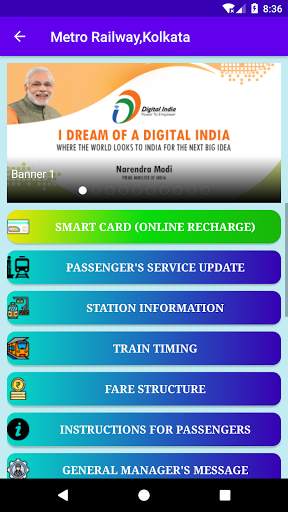 Metro Railway Kolkata (Official) screenshot 2