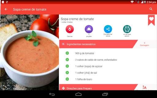 Receitas da sopa screenshot 8