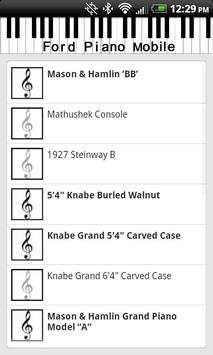 Ford Piano Mobile screenshot 1