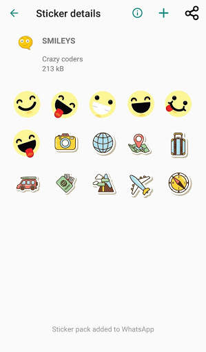 CARTOON WA Stickers App screenshot 6