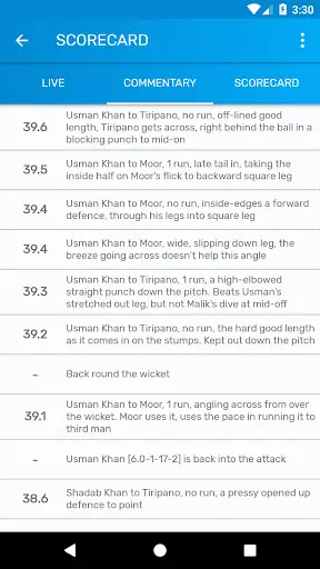 CricOne - Fast Live Cricket Score,Commentary,Tips screenshot 2
