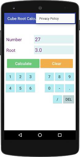 Maths Cube Root Calculator screenshot 2
