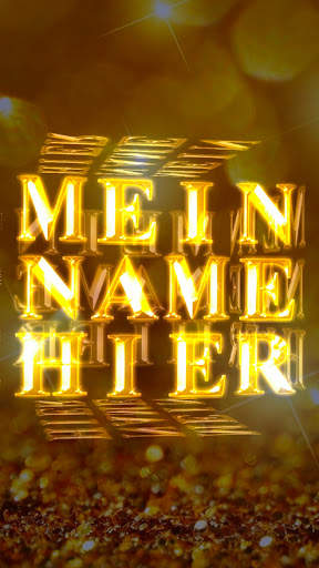3D Mein Name Live Wallpaper screenshot 5