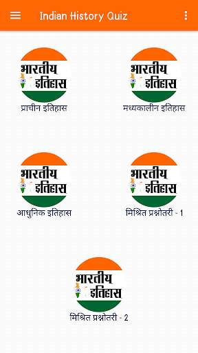 History GK In Hindi - Offline screenshot 2