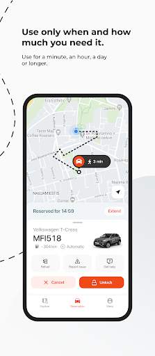 CityBee shared mobility screenshot 4