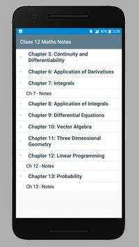 Class 12 Maths Notes screenshot 2