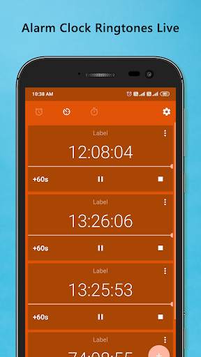 Alarm Clock Ringtones Live screenshot 1