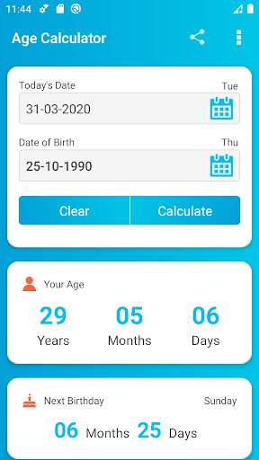 Age Calculator screenshot 10