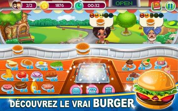 Chef Dash: Jeu de Burger Maker Fast Food Truck screenshot 1