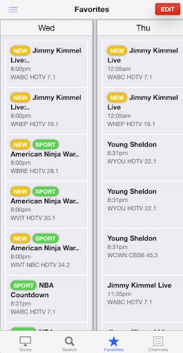TV Listings Guide USA screenshot 3