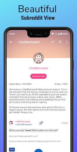 Infinity for Reddit screenshot 1