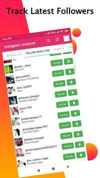 Liker Analyzer,Real Follower,HashTag for Instagram screenshot 4