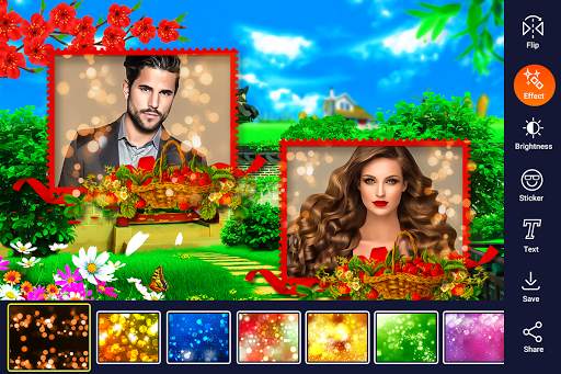 Garden Dual Photo Frame screenshot 2