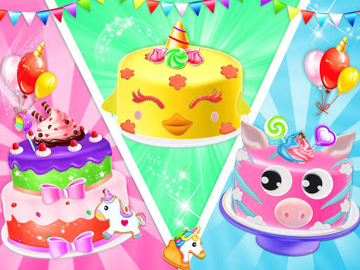 Unicorn Cake Maker: Bakery Kitchen Games screenshot 4