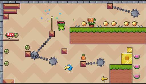 Super Frog Hero Pineapple screenshot 5