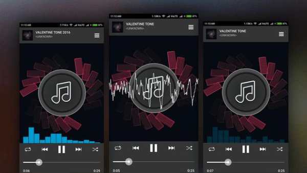 Music Player Balck screenshot 2