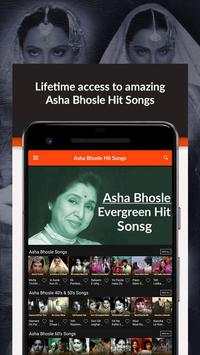 Asha Bhosle Hit Songs –Asha Bhosle Old Hindi Songs screenshot 1