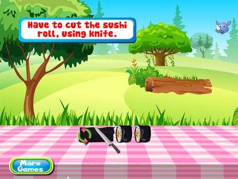 Sushi fish cooking games screenshot 6