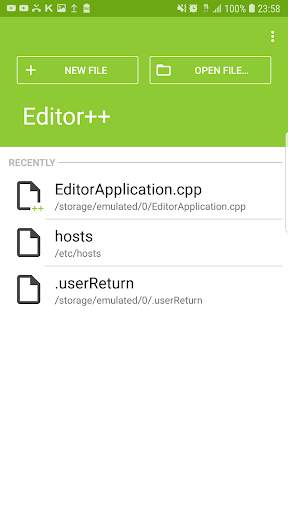Editor   screenshot 1
