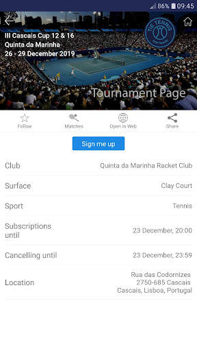 Tiesports Tie Player screenshot 4
