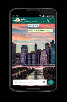 Skyline Messenger Wallpaper screenshot 1